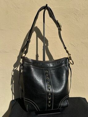 Vintage/Y2K Coach Chelsea Laced Duffle10399